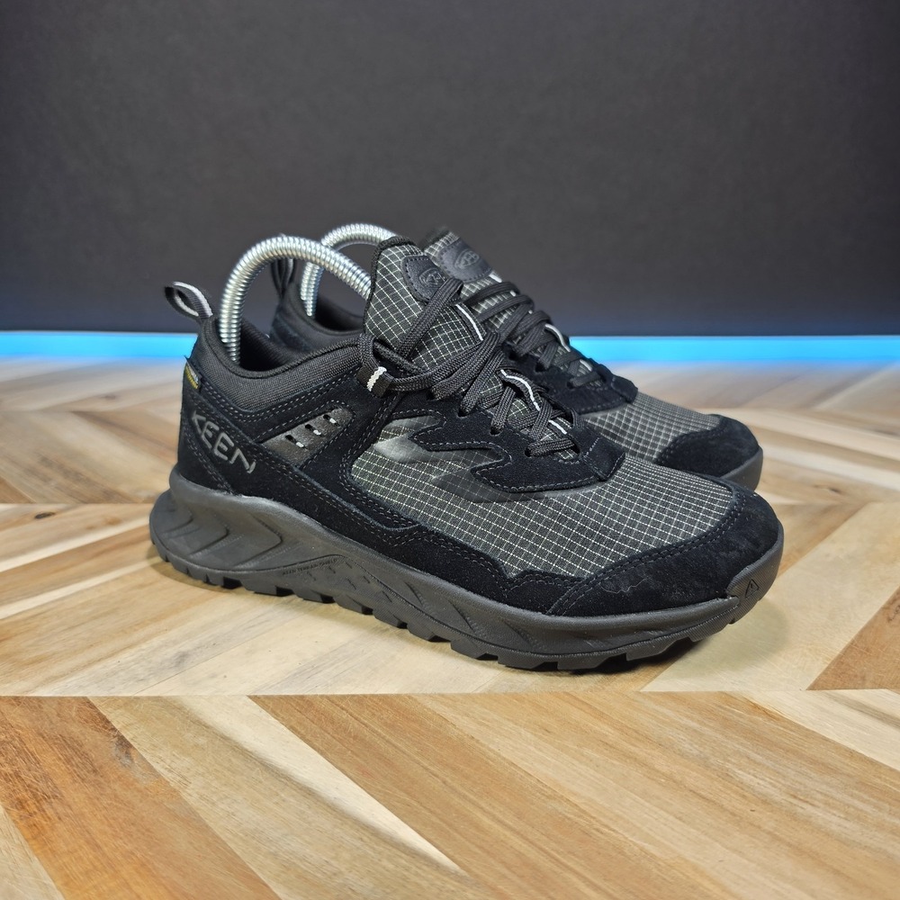 KEEN Hightrail EXP Waterproof Women's 6.5 Black Magnet Hiking Shoes 1030873